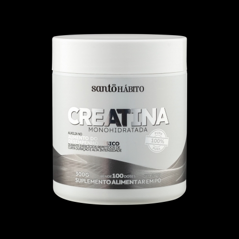 Suplemento Alimentar Creatina 300G Santo Hábito