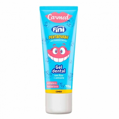 Carmed Gel Dental com fluor 70G Dentaduras