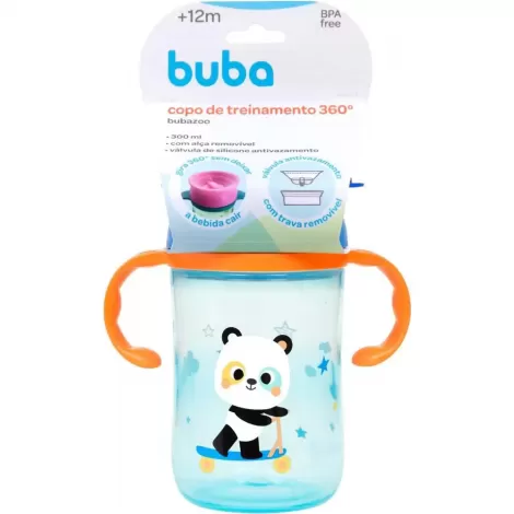 Buba Copo De Treinamento 360° Zoo Panda 300mL