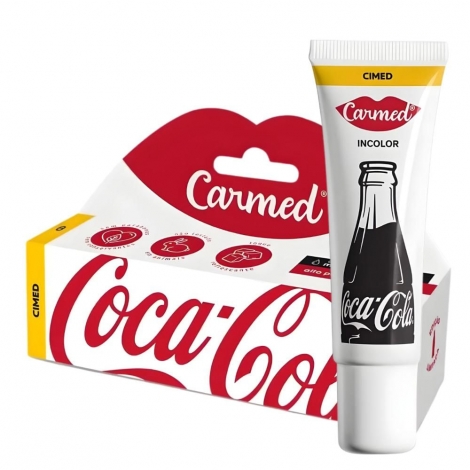 Hidratante Labial Carmed 10G Coca Cola Incolor