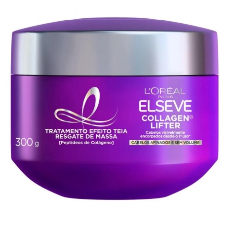 Creme de Tratamento mascara capilar Elseve 300G Colageno Lifter