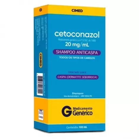 Cetoconazol  Shampoo Anticaspa 20mg/g 100ml