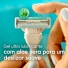 Kit Aparelho Depilação / Barbear Venus Gillette Pele Sensivel + 3 Cargas