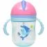Buba Copo com Canudo Baleia Rosa 240mL